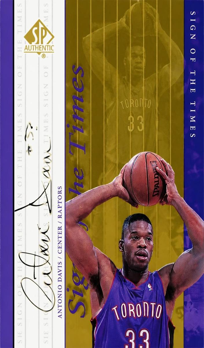 1999 Antonio Davis [Gold] #AD