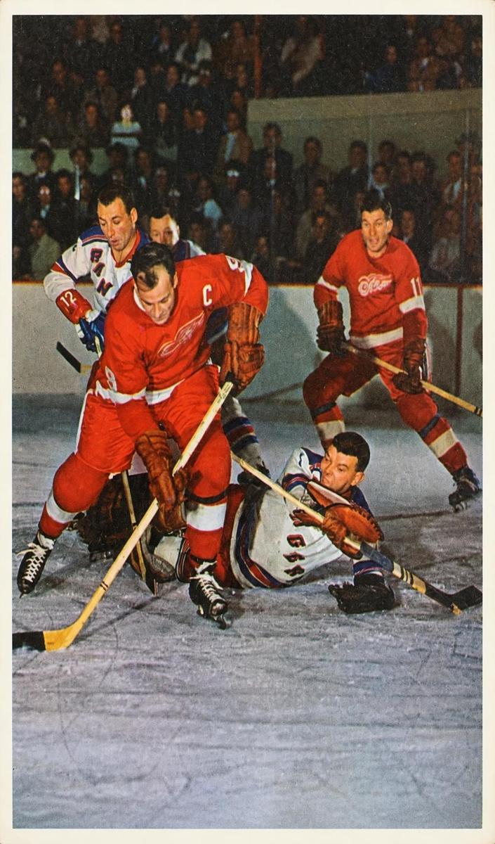 1963 Toronto Star Gordie Howe #NNO card