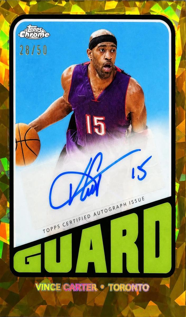 2023 Vince Carter [Purple] #TA-VC