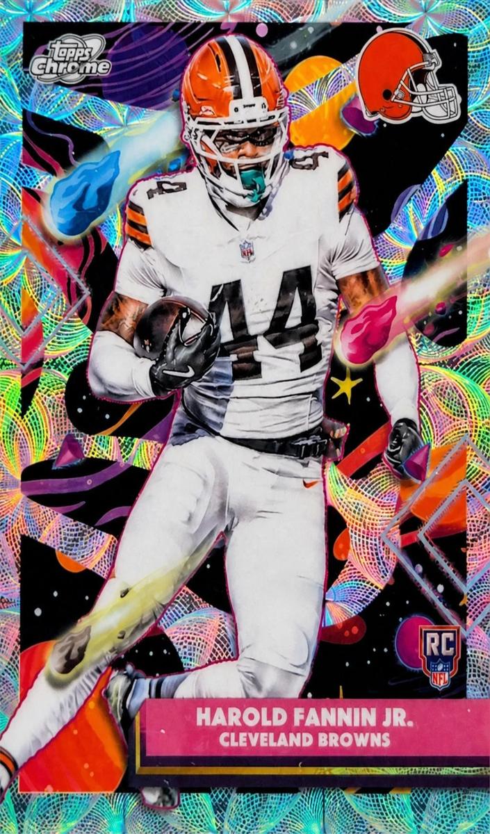 2025 Topps Cosmic Chrome Harold Fannin Jr. [Nucleus Refractor] #125 card