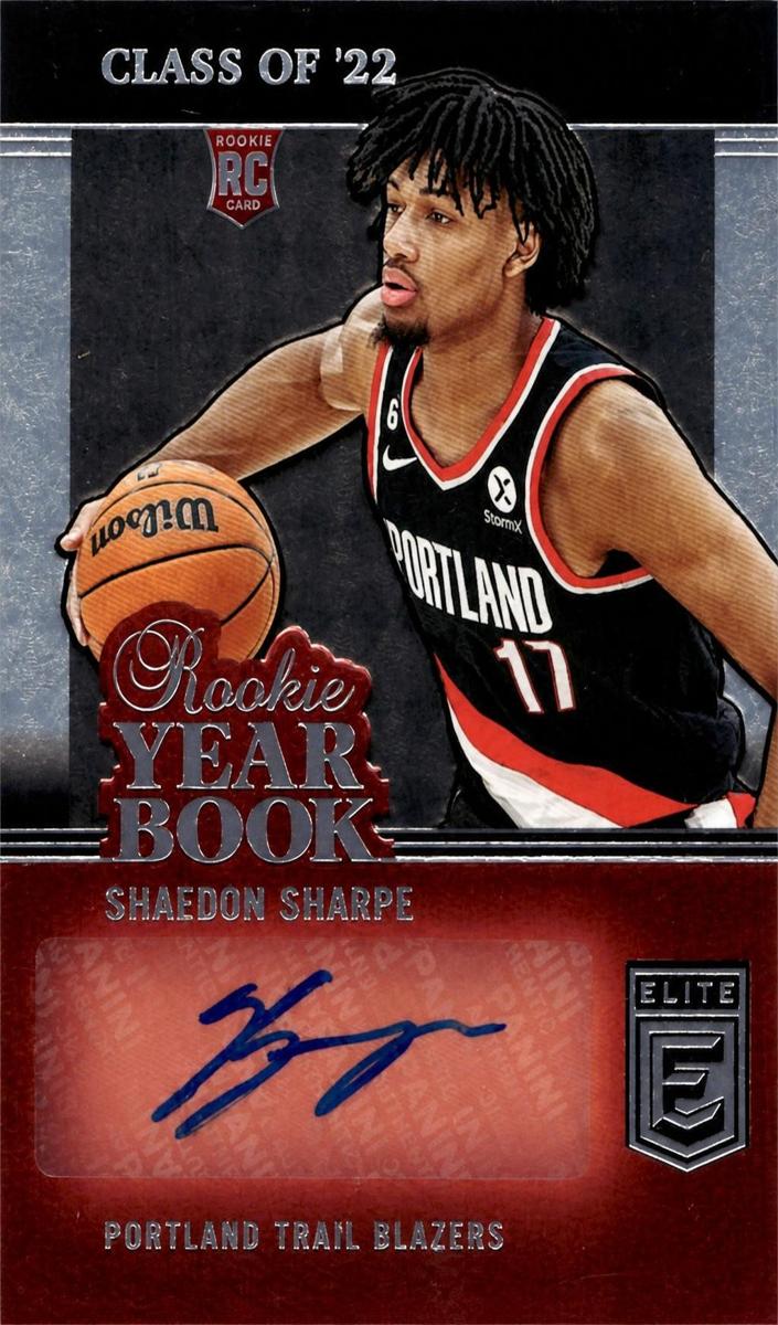 2022 Shaedon Sharpe #RYB-SSH