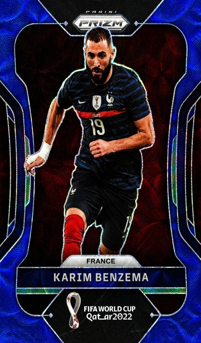 2022 Karim Benzema [Choice Prizms Blue] #99