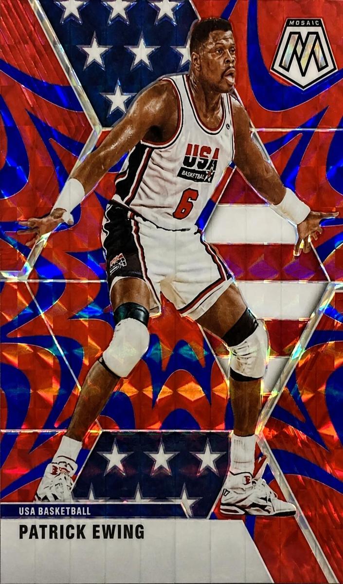 2019 Panini Mosaic Patrick Ewing [Red] #253 card