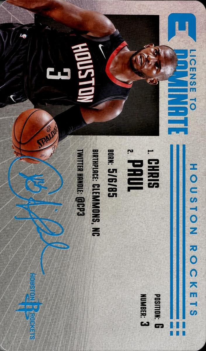 2017 Chris Paul #L2D-2