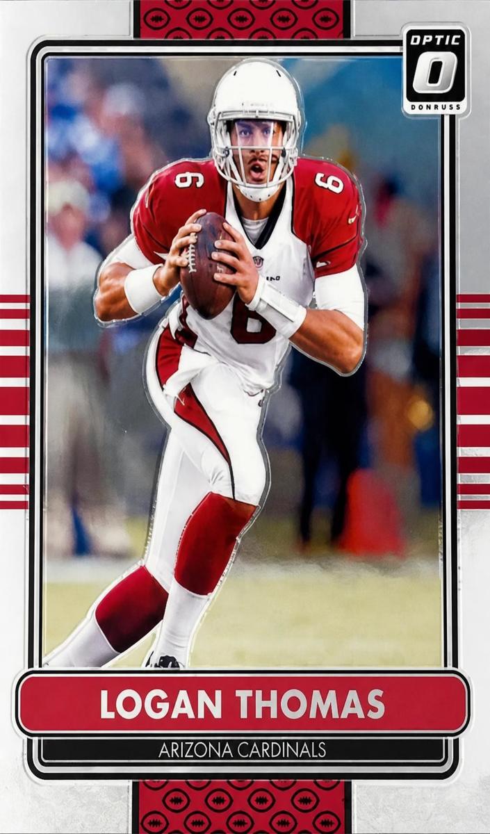 Logan Thomas 2024 Donruss Optic Football card