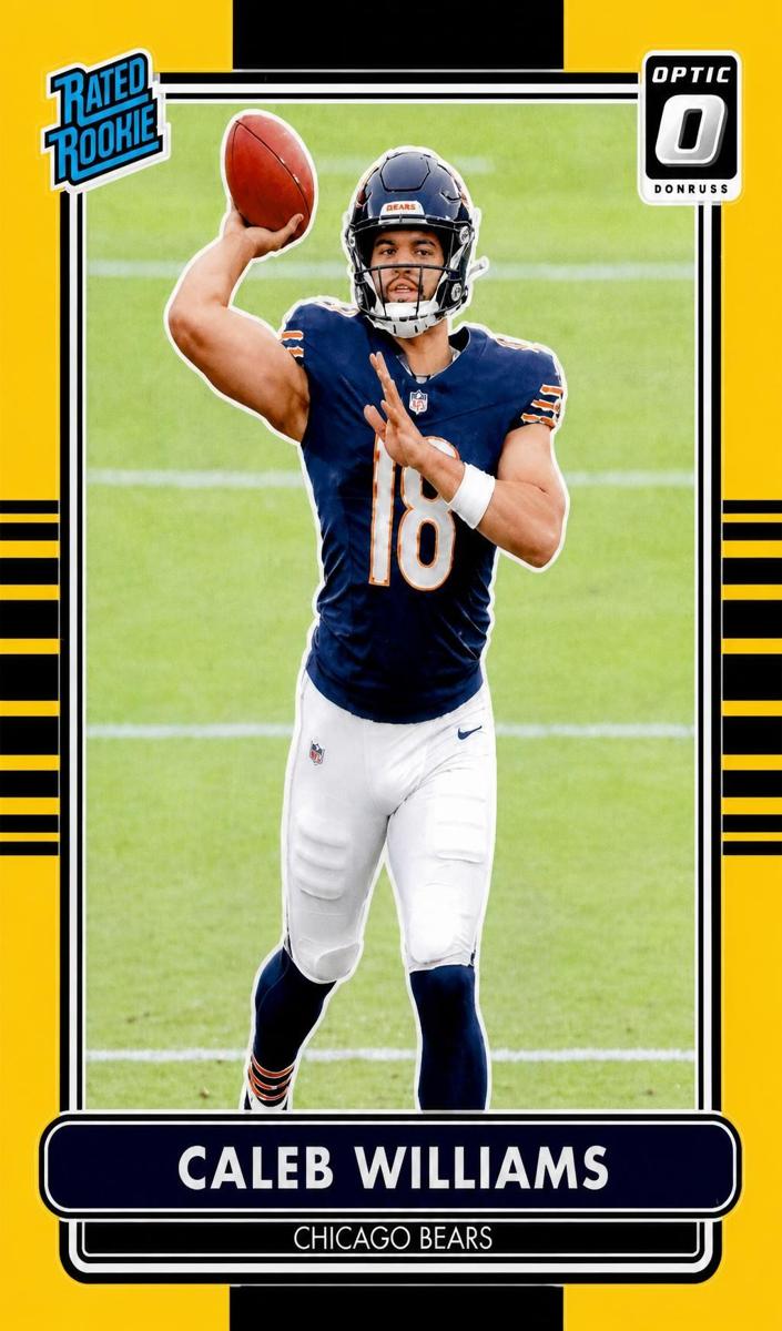 2024 Donruss Optic Caleb Williams [Gold] #1 card