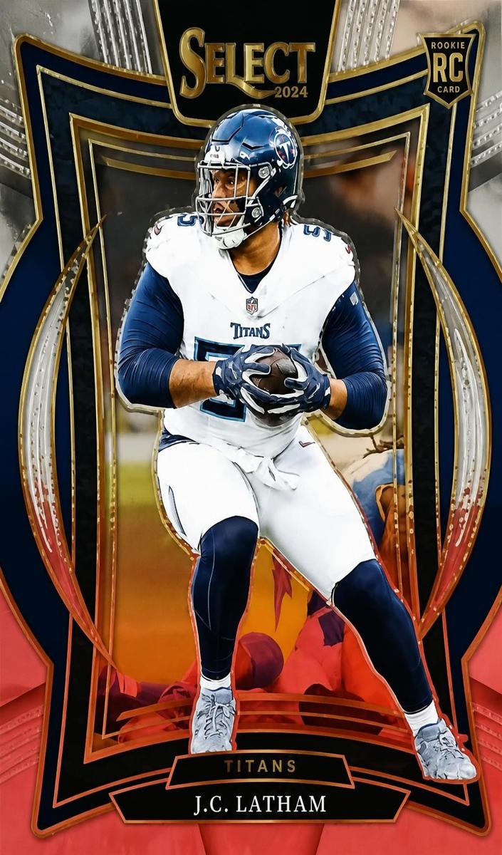 J.C. Latham 2024 Select Football card