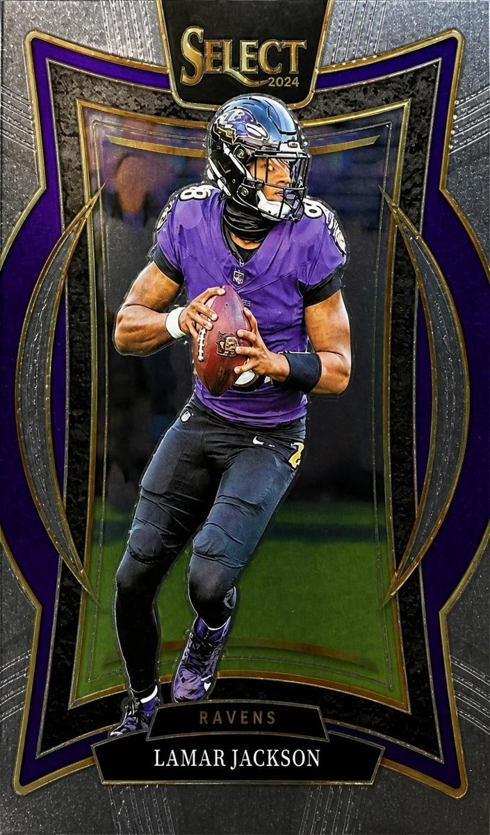 Lamar Jackson 2024 Select Football card