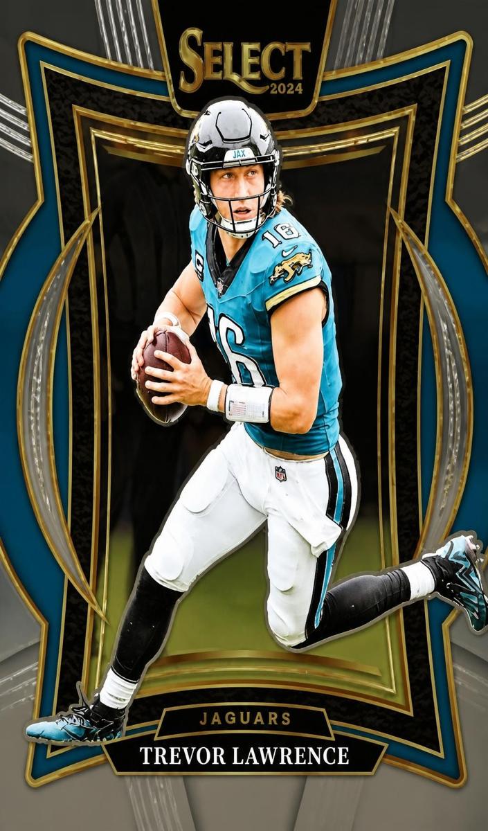 Trevor Lawrence 2024 Select Football card