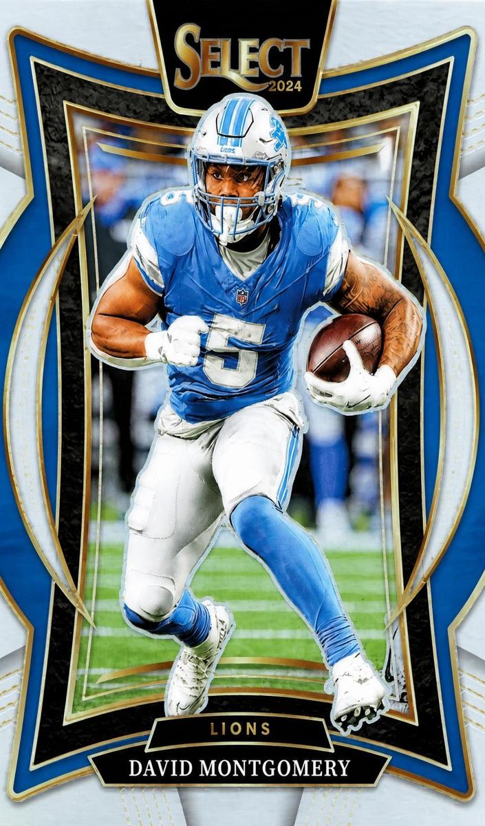 David Montgomery 2024 Select Football card