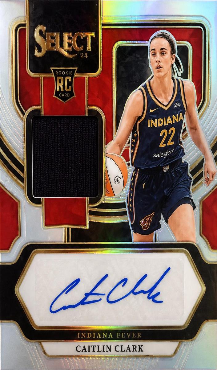 2024 Panini Select WNBA Caitlin Clark #AM-CC card