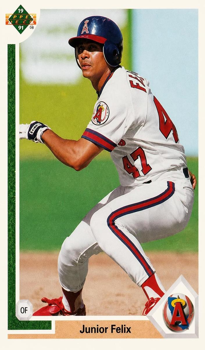 1991 Upper Deck Junior Felix #711 card
