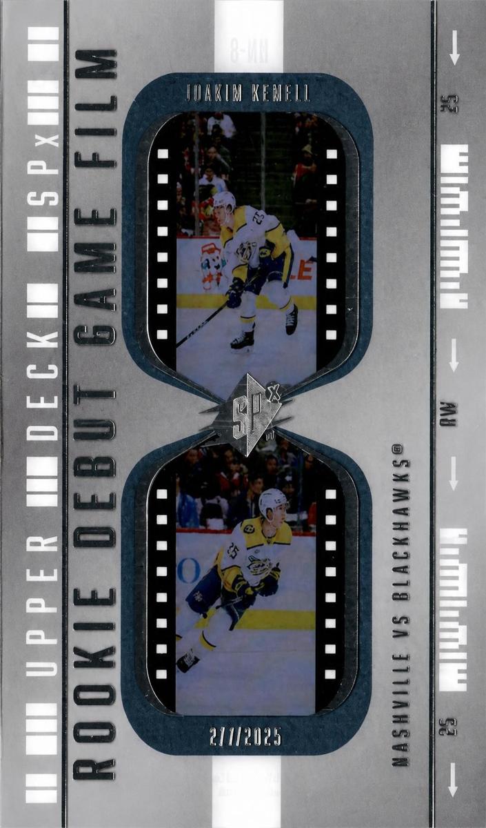 2025 SPx Joakim Kemell #DN-8 card