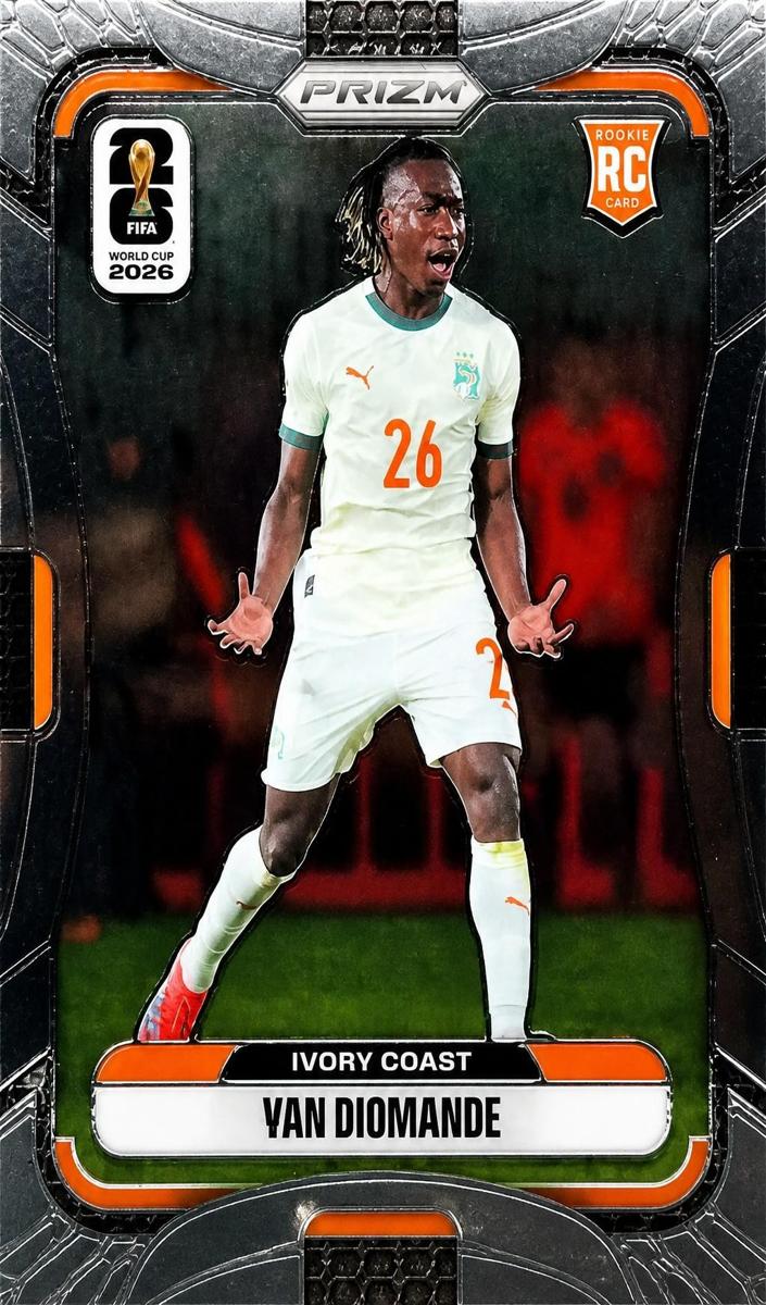 Yan Diomande 2026 Prizm World Cup card