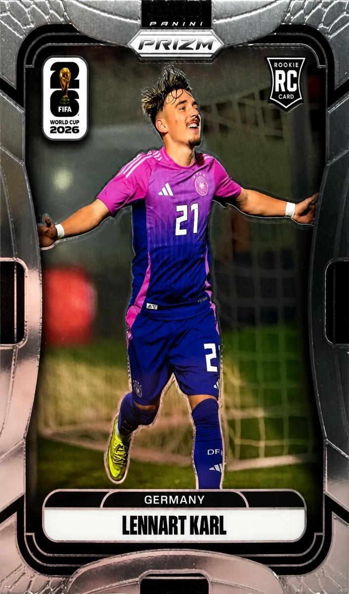 2026 Panini Prizm FIFA World Cup Lennart Karl #58 card