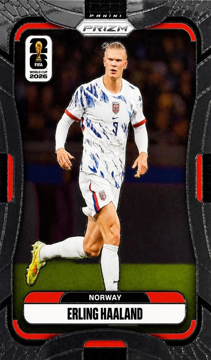 Erling Haaland 2026 Prizm World Cup card