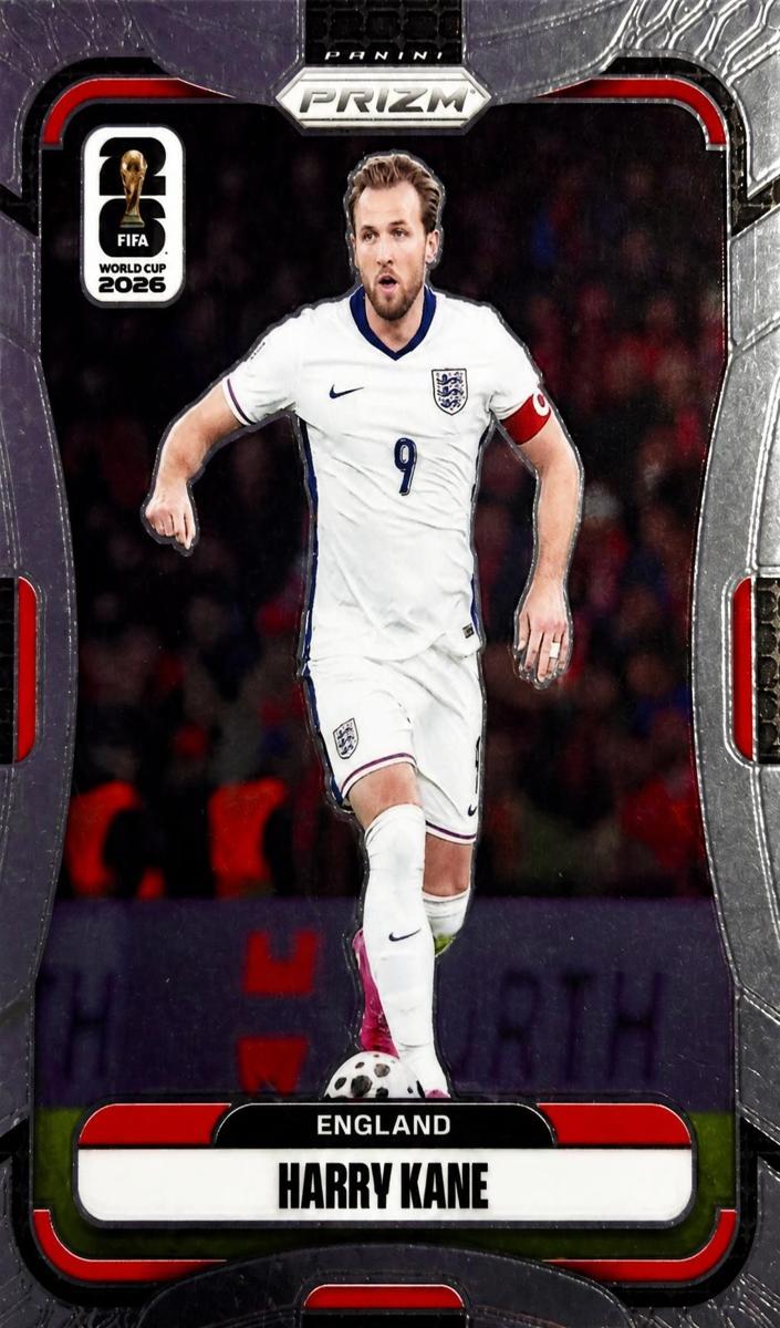 2026 Panini Prizm FIFA World Cup Harry Kane #109 card