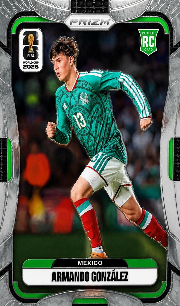 Armando Gonzalez 2026 Prizm World Cup card