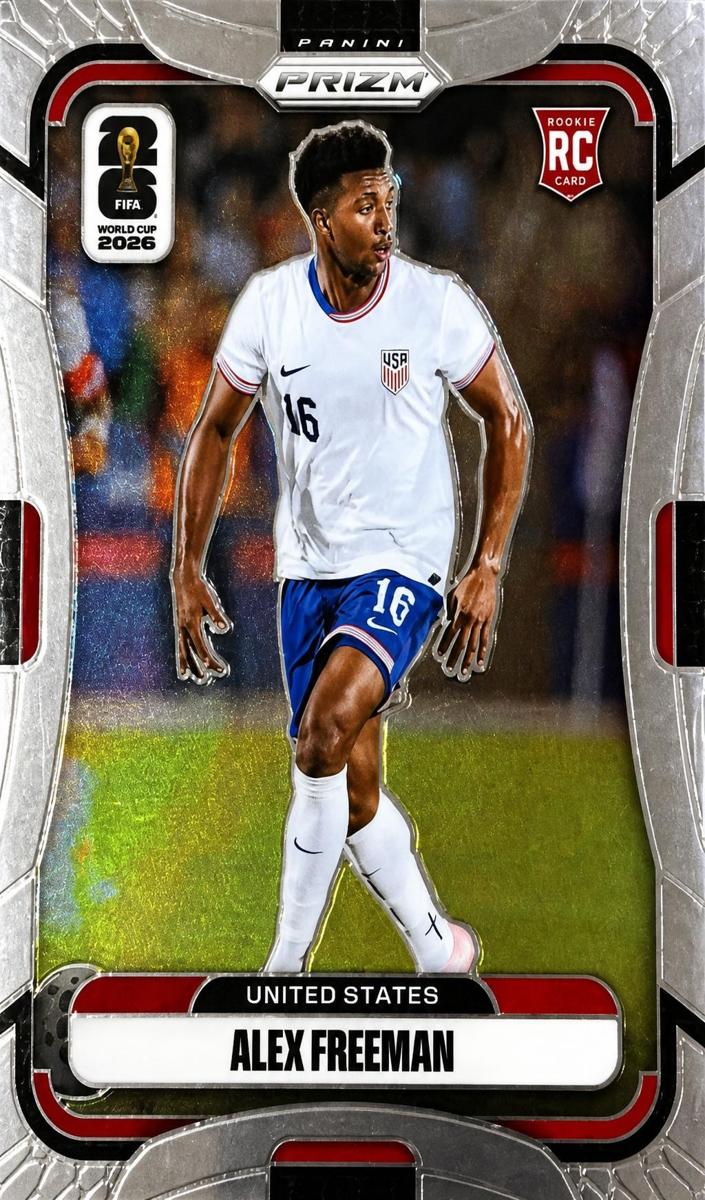 Alex Freeman 2026 Prizm World Cup card