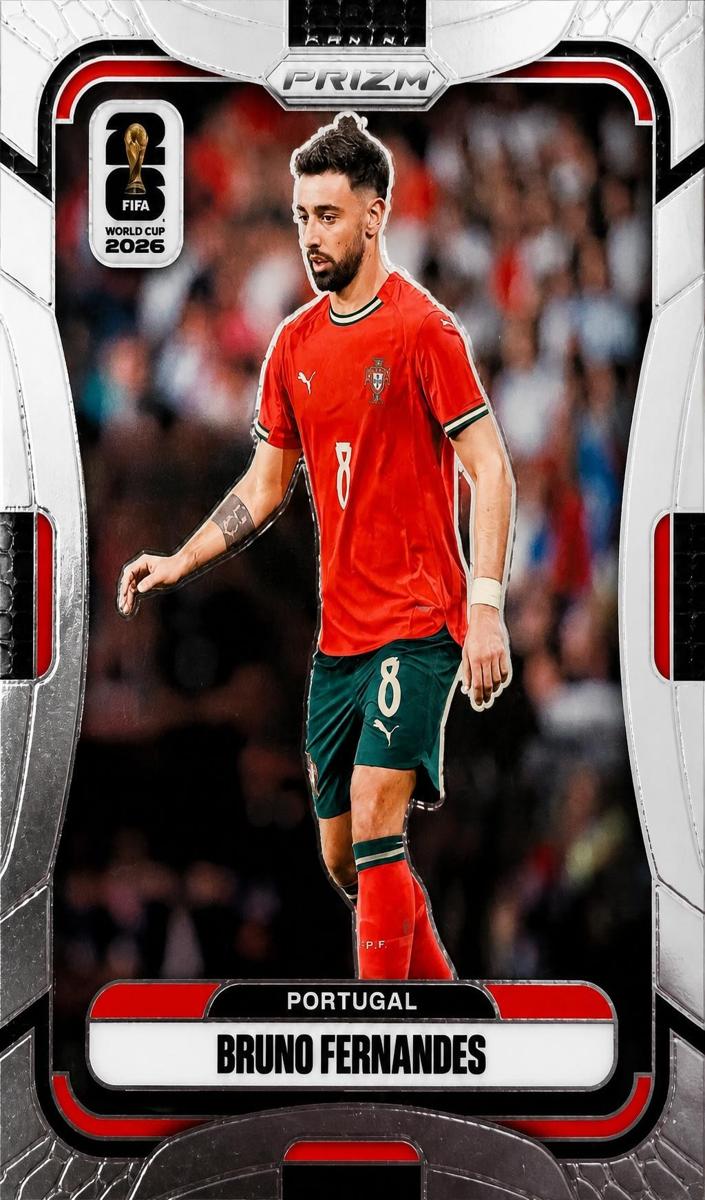 2026 Panini Prizm FIFA World Cup Bruno Fernandes #353 card