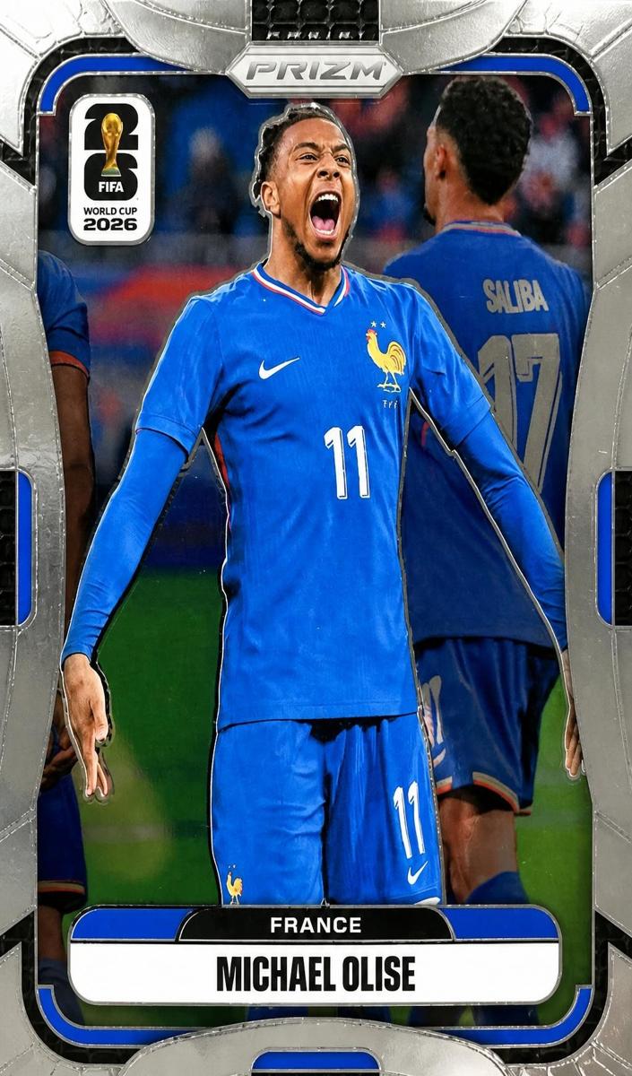 2026 Panini Prizm FIFA World Cup Michael Olise [Variations] #27 card