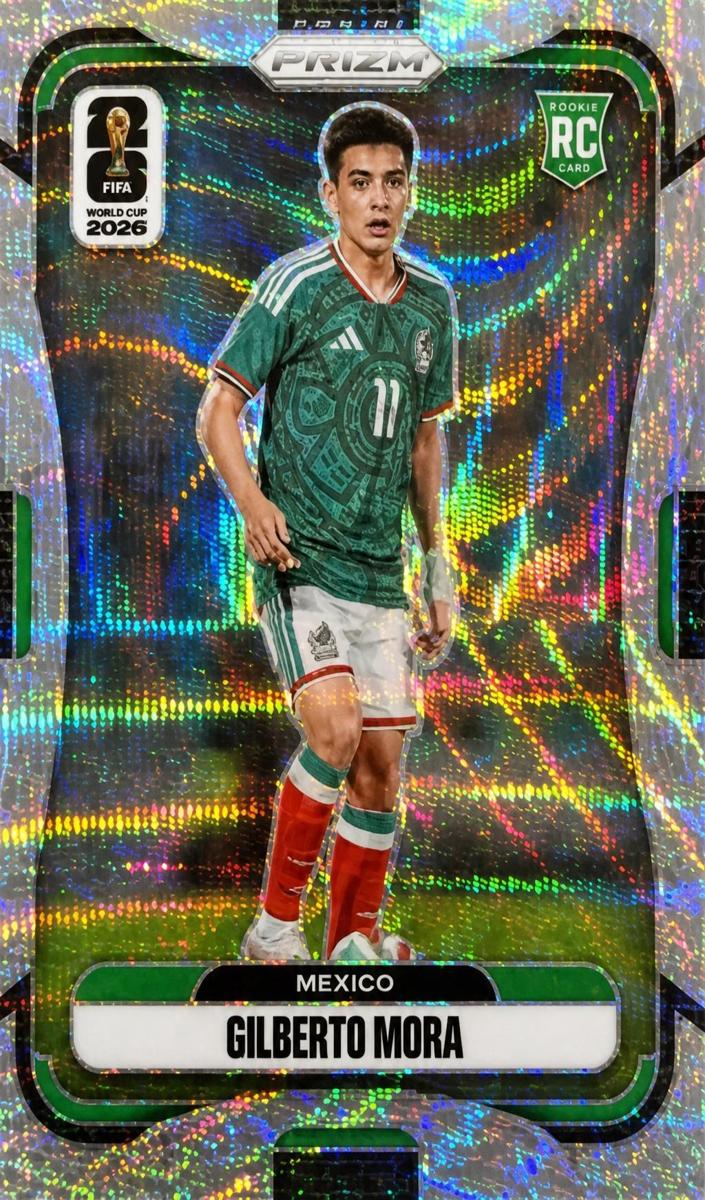 2026 Panini Prizm FIFA World Cup Gilberto Mora [Wave] #290 card
