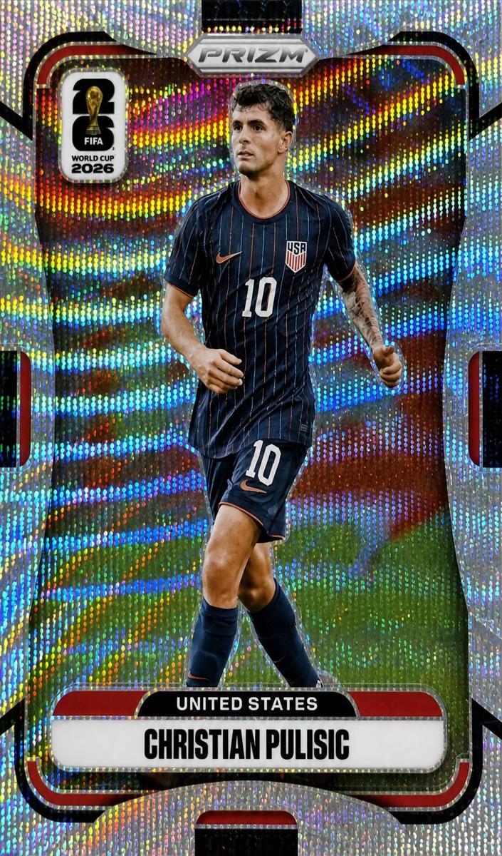 2026 Panini Prizm FIFA World Cup Christian Pulisic [Wave] #440 card