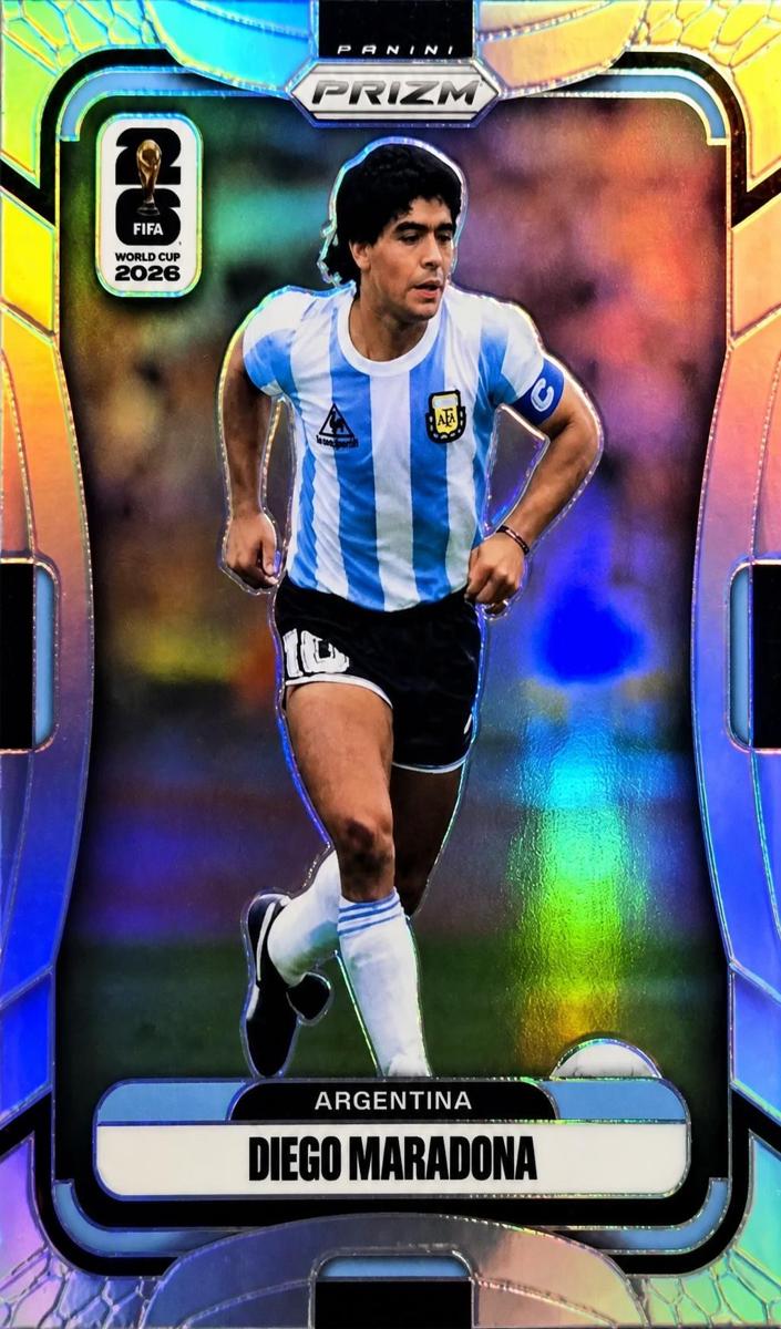 2026 Panini Prizm FIFA World Cup Diego Maradona [Silver] #21 card