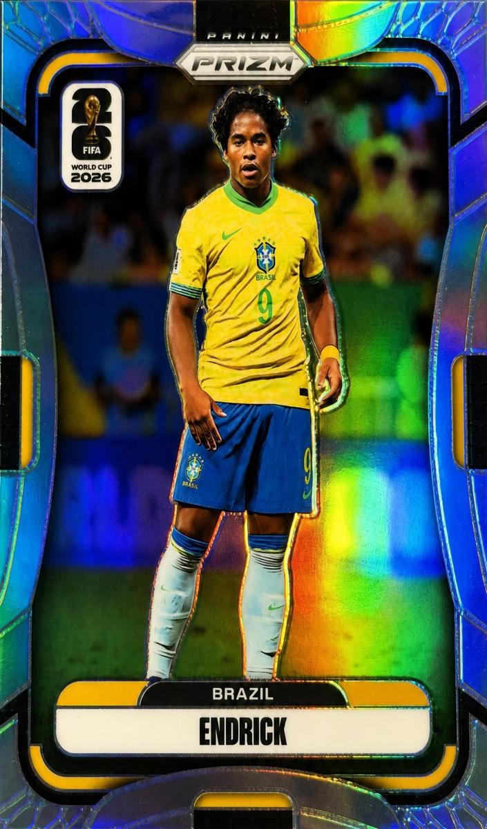 2026 Panini Prizm FIFA World Cup Endrick [Silver] #92 card