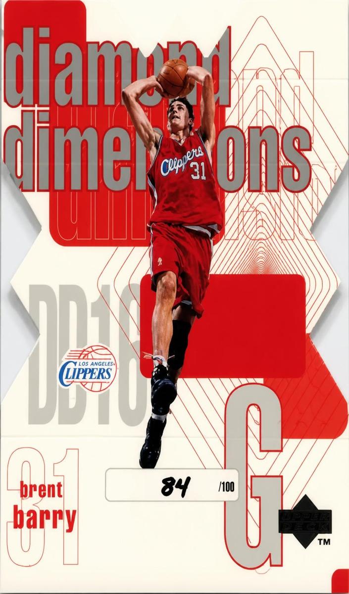 1997 Brent Barry #DD16