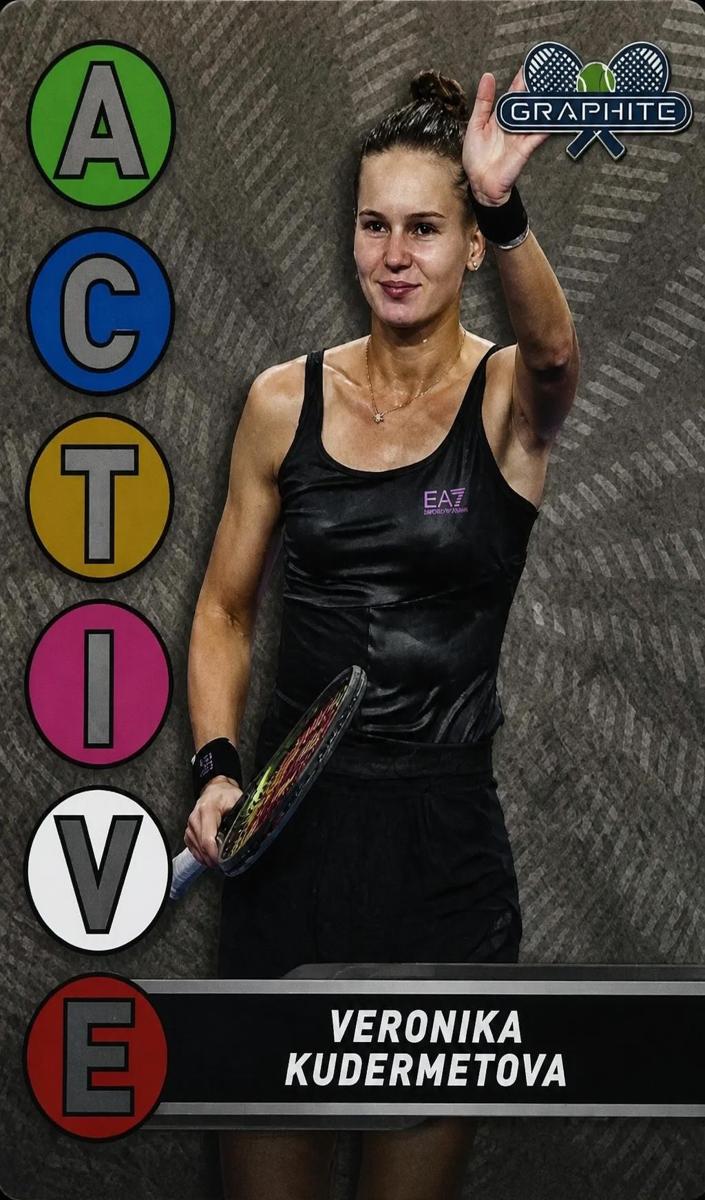 2024 Topps Graphite Veronika Kudermetova #ACM-53 card