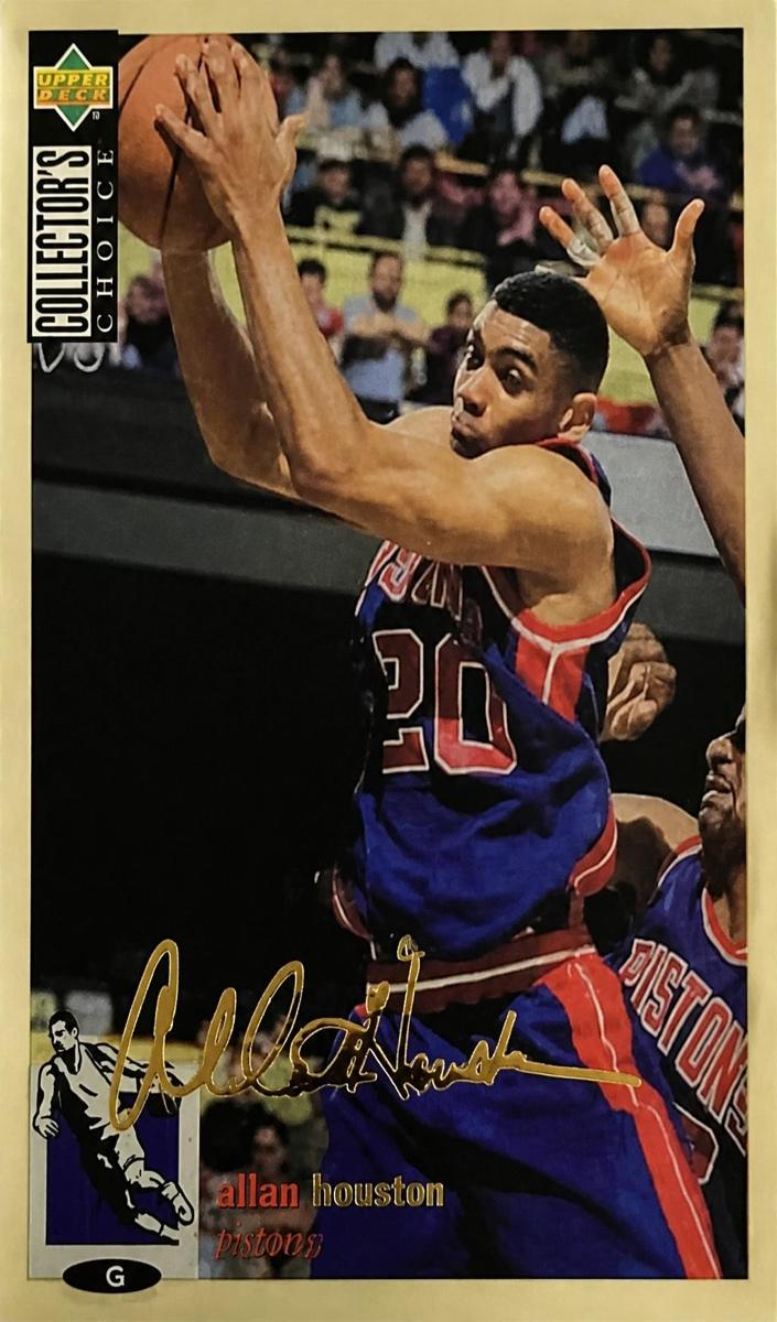 1994 Allan Houston [Gold Signature] #162
