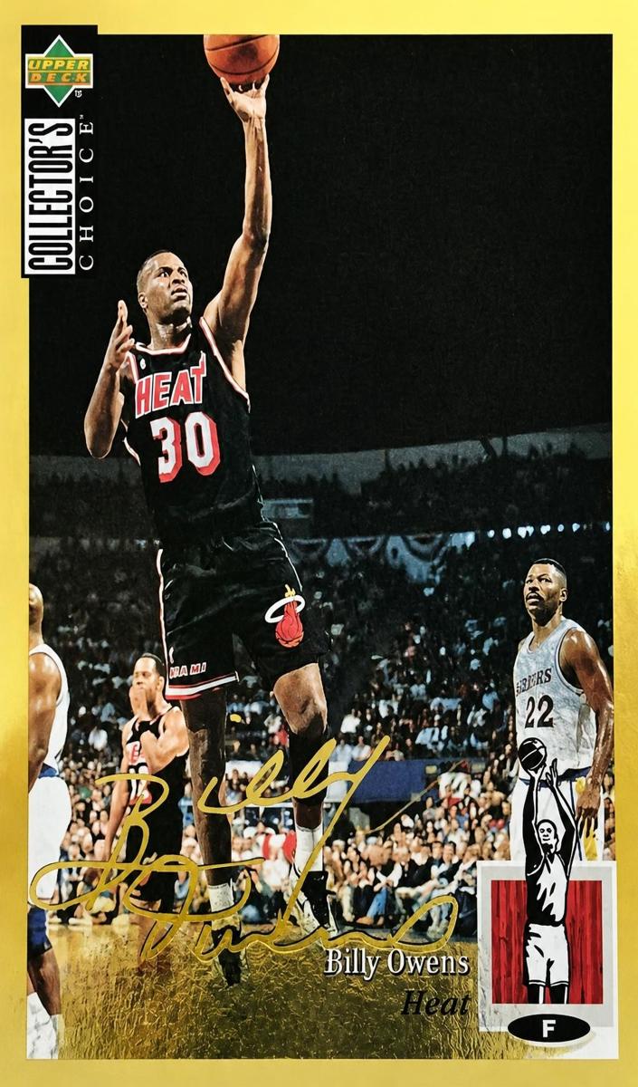 1994 Billy Owens [Gold Signature] #345