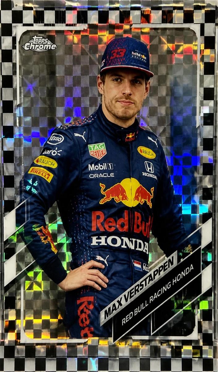 2021 Max Verstappen [Checker Flag] #55