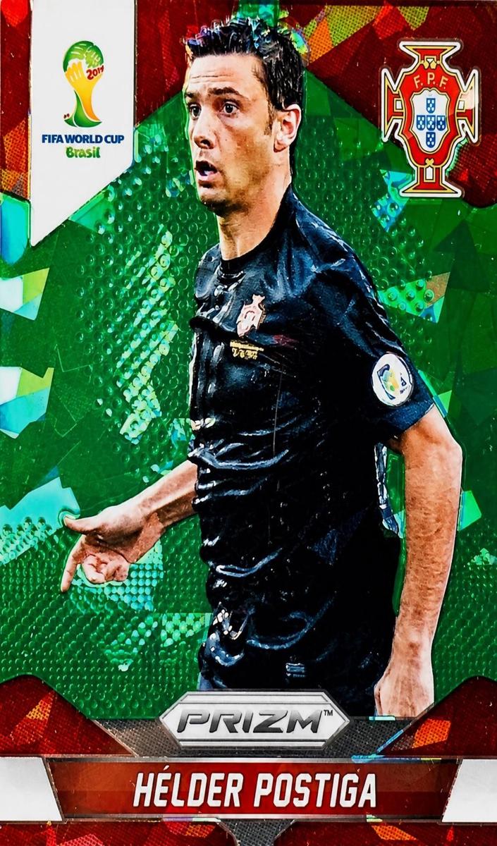 2014 Panini Prizm World Cup Helder Postiga [Green] #160 card