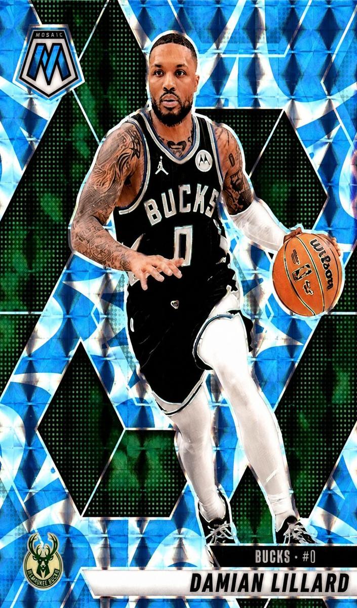 Damian Lillard 2024 Mosaic Basketball card