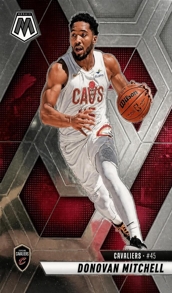 Donovan Mitchell 2024 Mosaic Basketball card