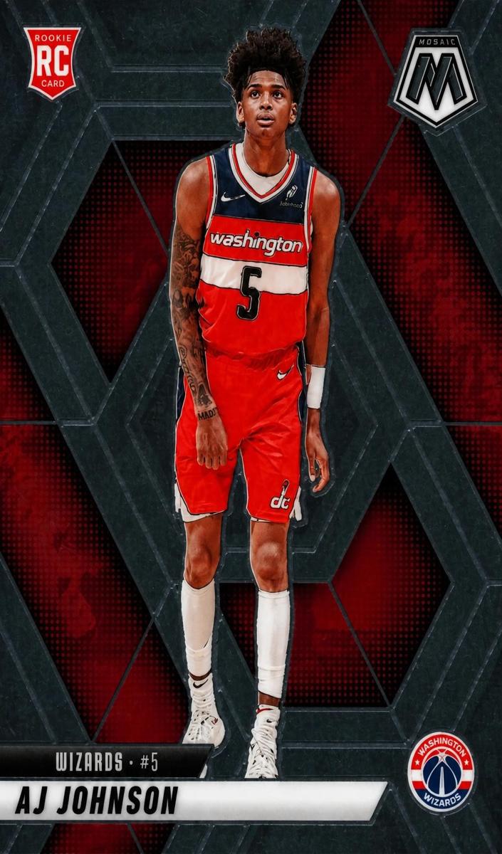 AJ Johnson 2024 Mosaic Basketball card