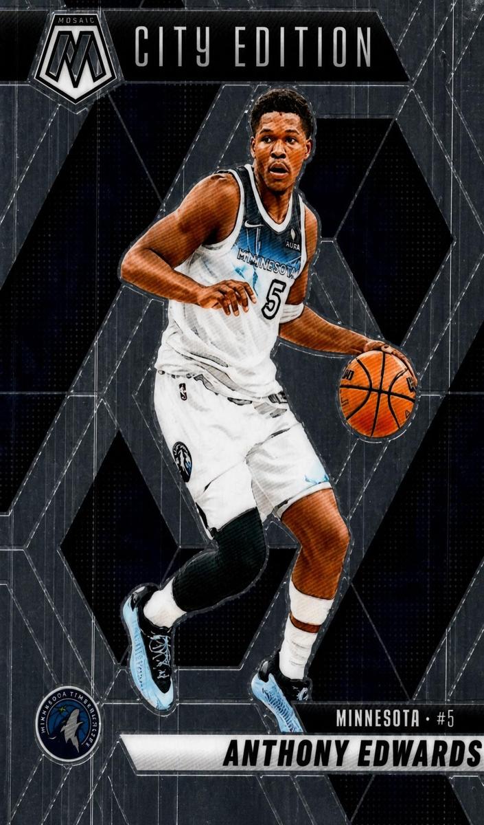 Anthony Edwards 2024 Mosaic Basketball card
