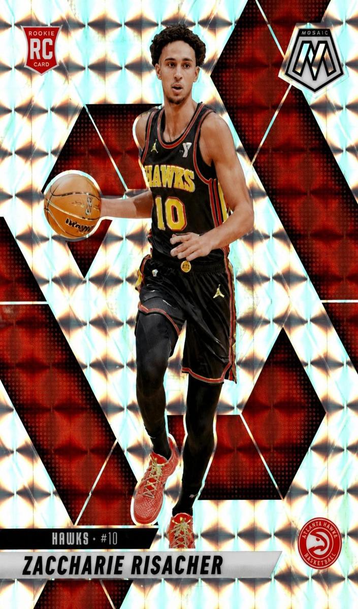 Zaccharie Risacher 2024 Mosaic Basketball card