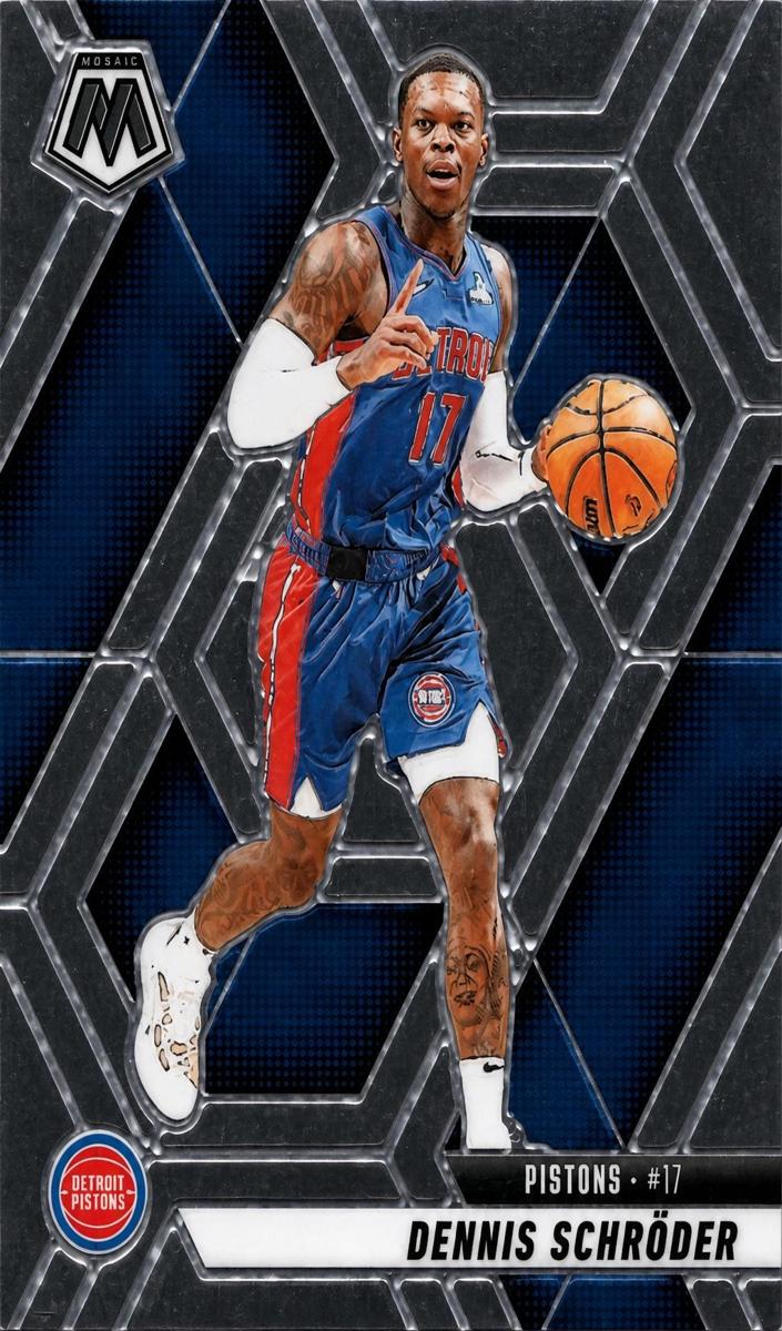 2024 Panini Mosaic Dennis Schroder #65 card