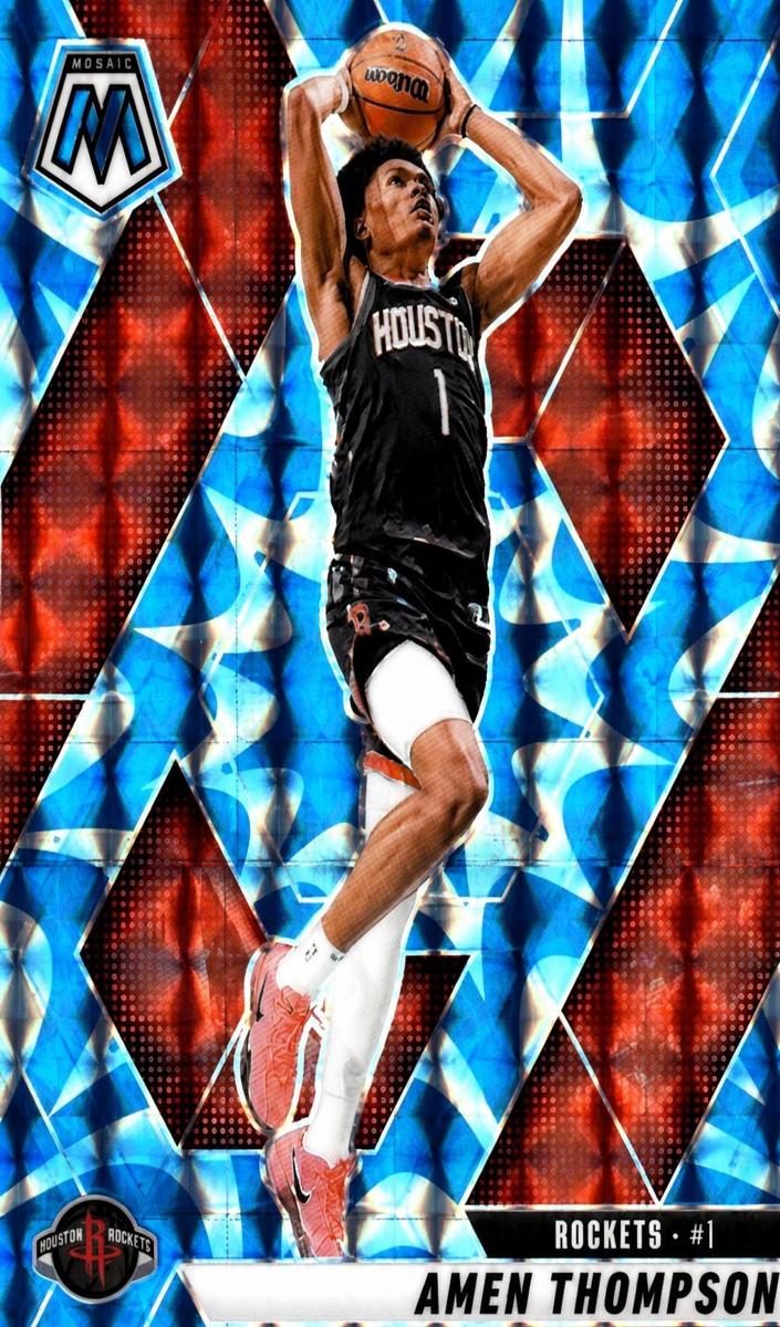 Amen Thompson 2024 Mosaic Basketball card