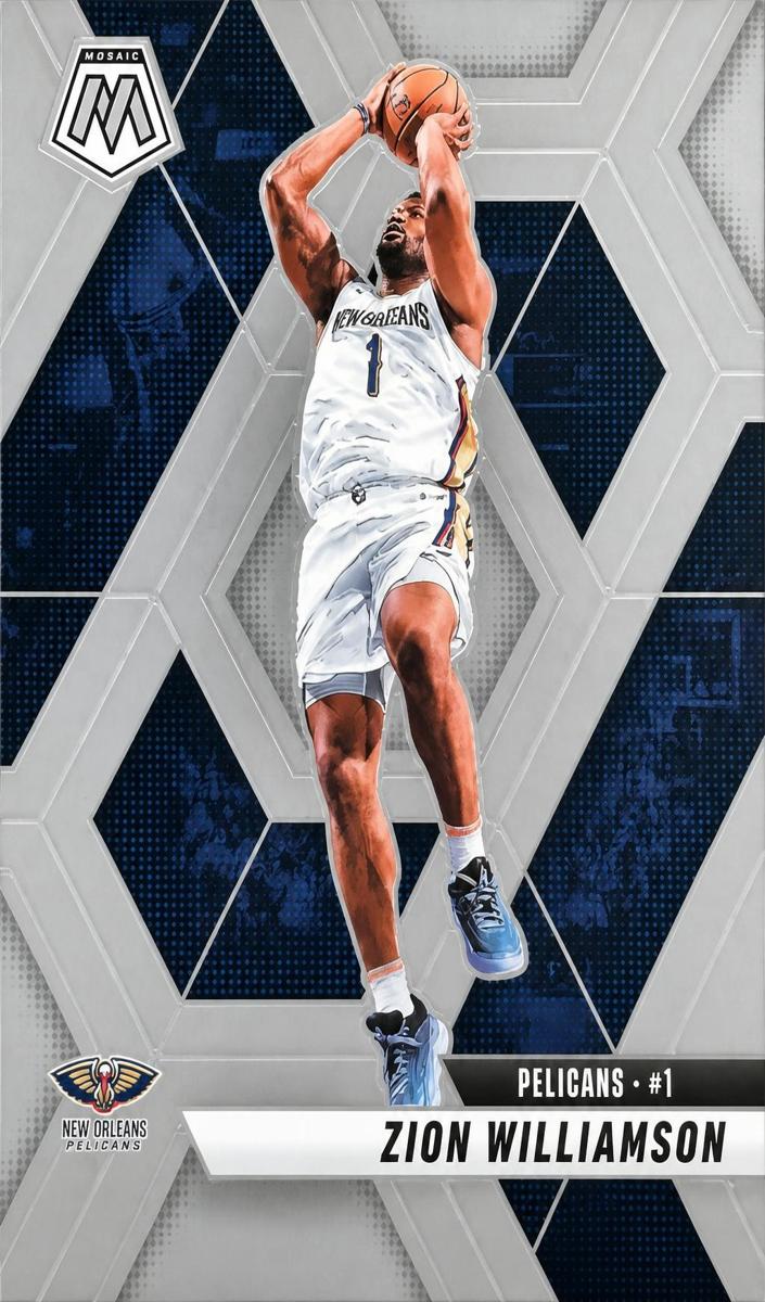 Zion Williamson 2024 Mosaic Basketball card