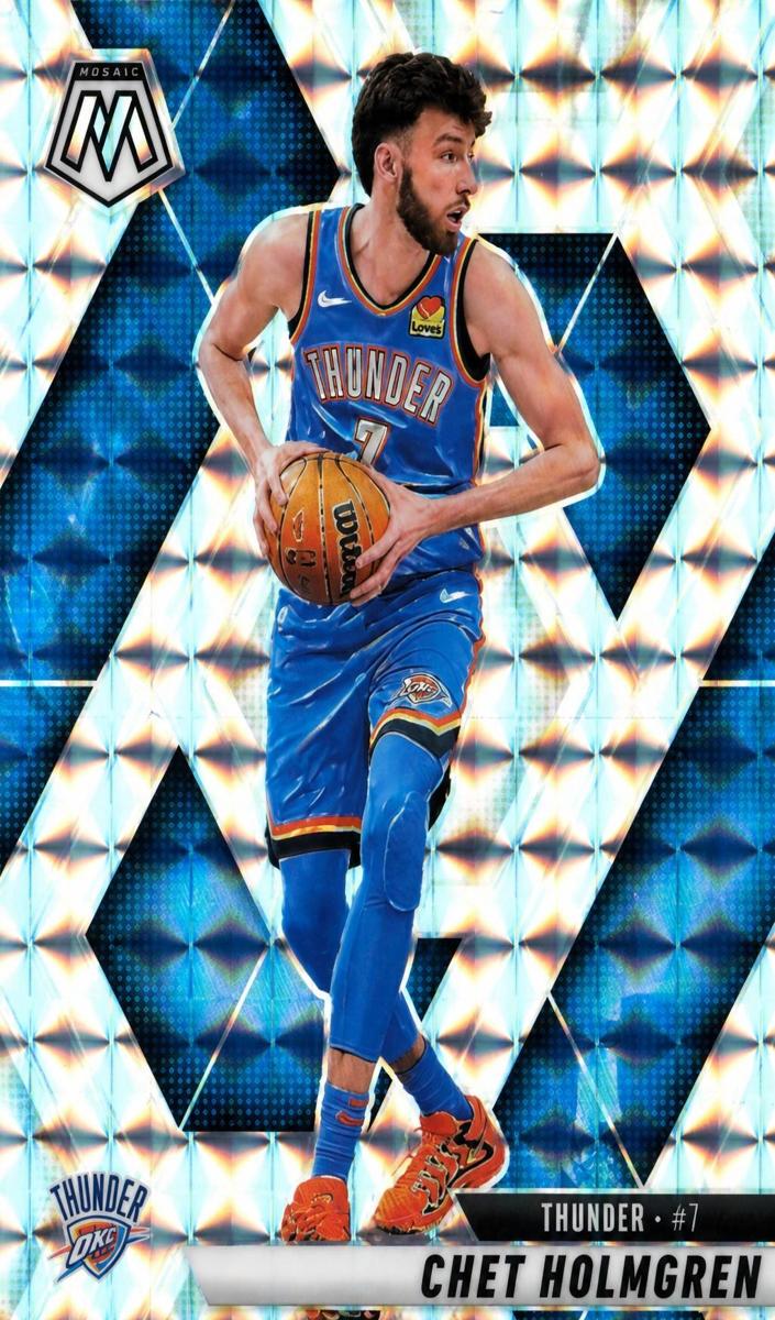 Chet Holmgren 2024 Mosaic Basketball card