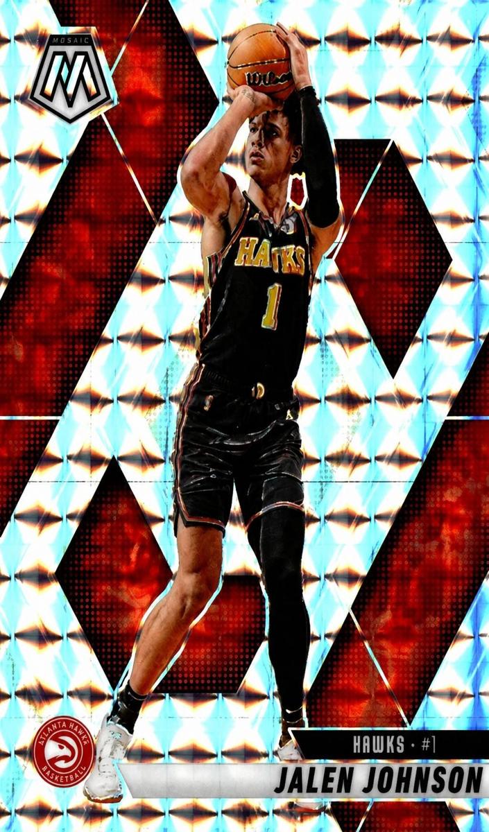 Jalen Johnson 2024 Mosaic Basketball card
