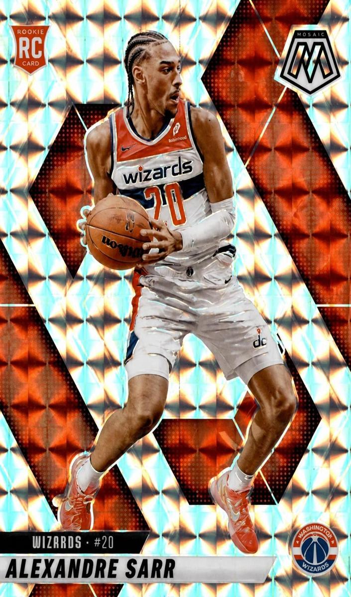 Alexandre Sarr 2024 Mosaic Basketball card