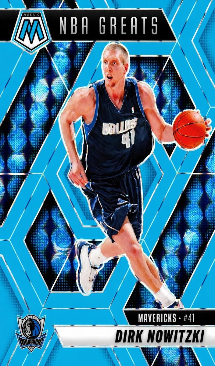 Dirk Nowitzki 2024 Mosaic Basketball card