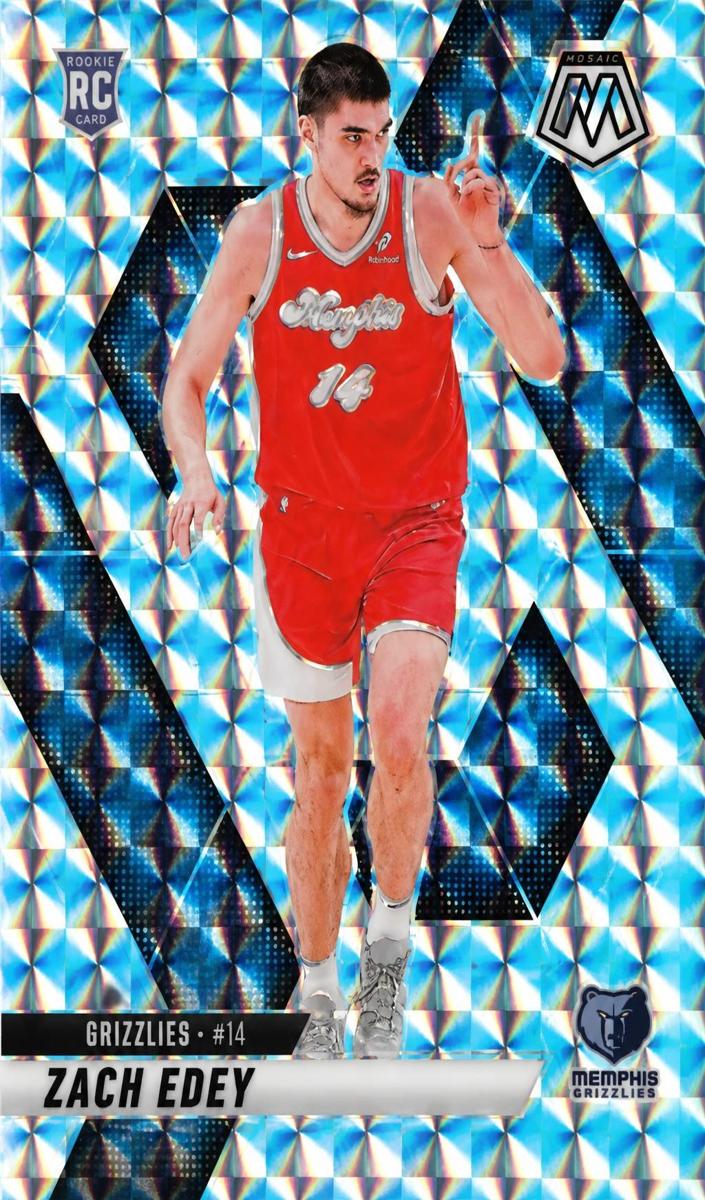 Zach Edey 2024 Mosaic Basketball card