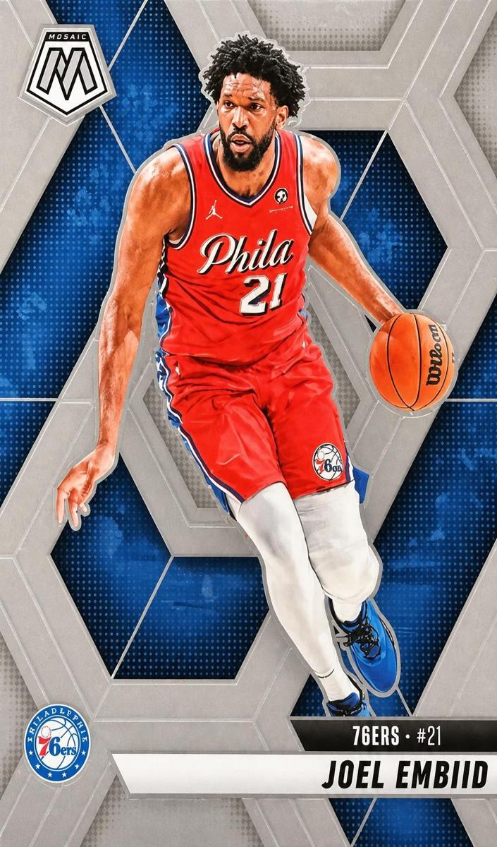 Joel Embiid 2024 Mosaic Basketball card