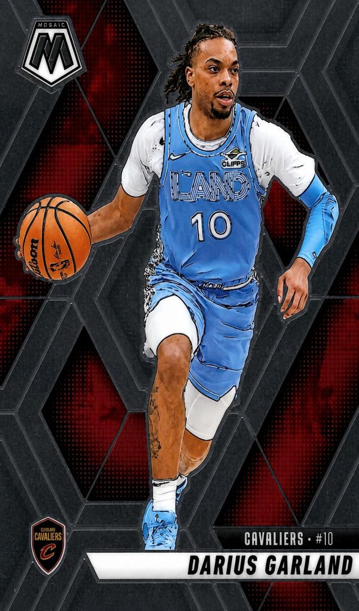 Darius Garland 2024 Mosaic Basketball card